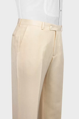 Trendy Champagne Notched Lapel Three-Piece Prom Suit