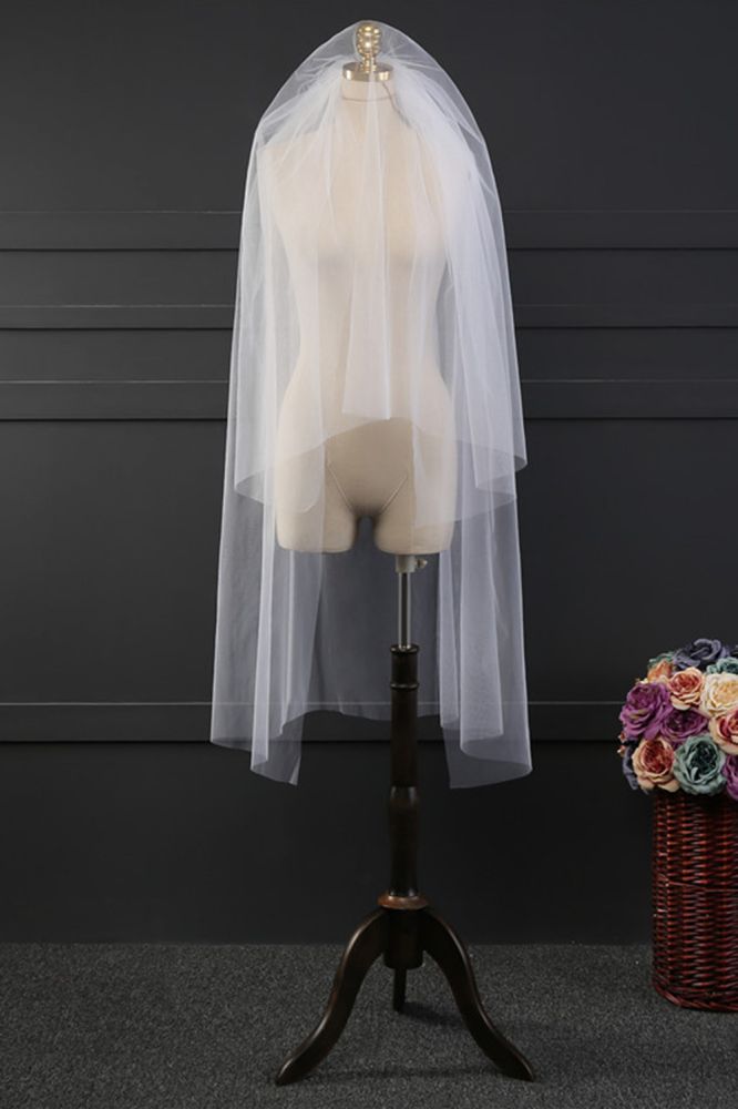 Tulle Cut Edge 1.2*1.5M Wedding Veils