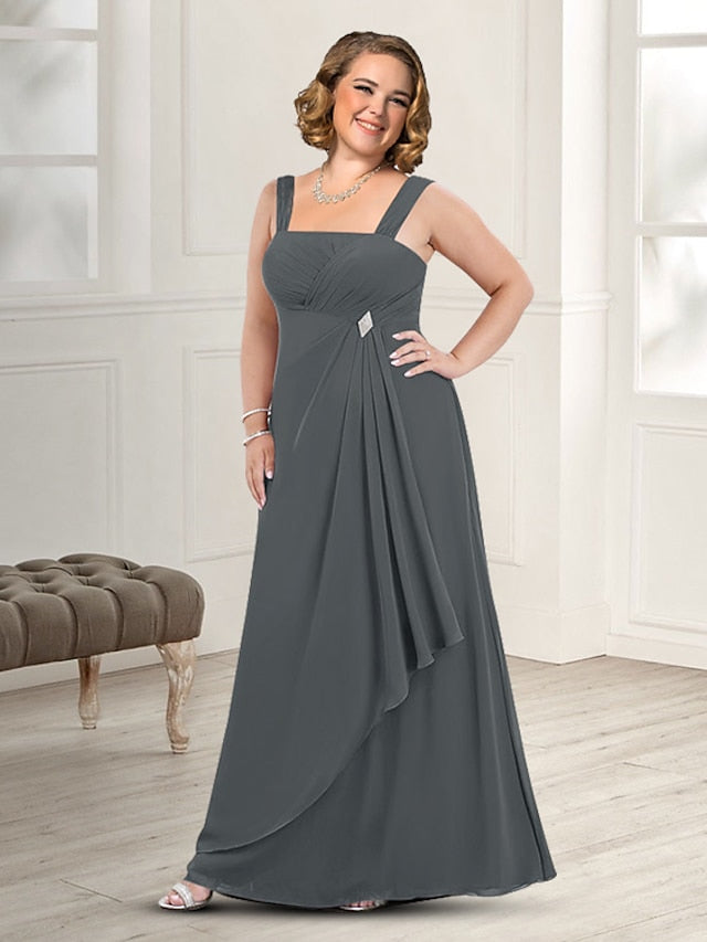 A Line Princess Spaghetti Straps Mother Of The Bride Dresses With Jacket
