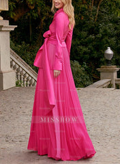 V-Neck A-Line Princess Dresses for the Mother of the Bride