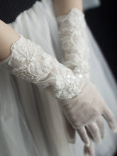 Wedding Gloves with Lace