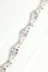 White Belt with Rhinstone