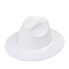 Chapeau habillé blanc et noir