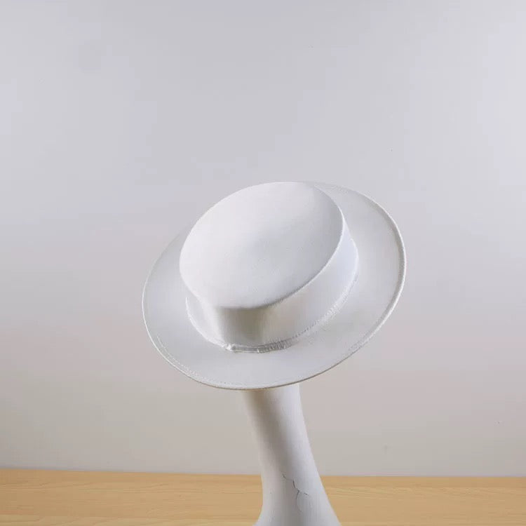 White Fromal Hats