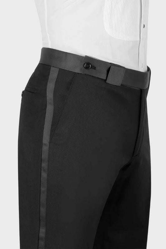 White Jacquard Peaked Lapel Double-Breasted Suit for Men