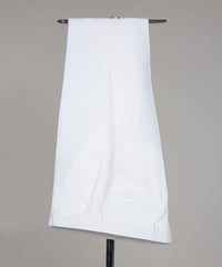 White Two-Piece Double Breasted Slim Fit Custom Men’s Suits