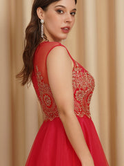 A-Line Lace Appliques Sweetheart Short Evening Dresses