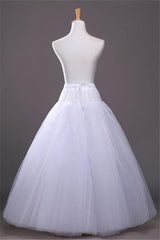 A-line Tulle Taffeta Wedding Petticoat