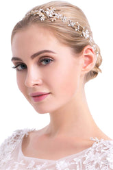 Beautiful Alloy &Imitation Pearls Special Occasion Hairpins Headpiece with Rhinestone