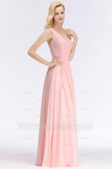 Chic One-shoulder Ruffle Sleeveless Bridesmaid Dresses Affordable