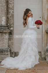 Classy Wedding Dress Sleeveless plit