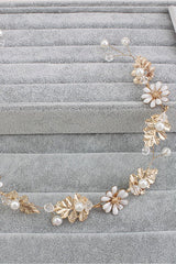 Cute Alloy &Imitation Pearls Party Hairpins Headpiece with Crystal