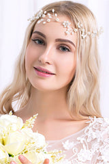 Cute Alloy &Imitation Pearls Special Occasion&Party Hairpins Headpiece with Rhinestone