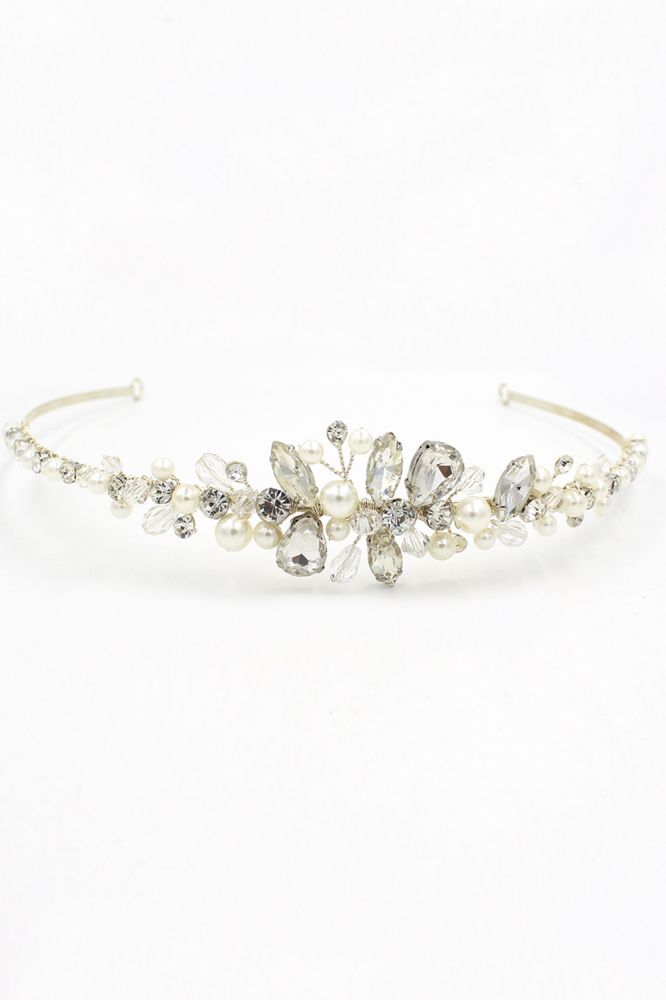 Elegant Alloy Imitation Pearls Special Occasion &Wedding Hairpins Headpiece with Crystal Rhinestone