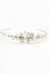 Elegant Alloy Imitation Pearls Special Occasion &Wedding Hairpins Headpiece with Crystal Rhinestone