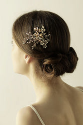 Elegant Alloy&Rhinestone Daily Wear Combs-Barrettes Headpiece with Crystal