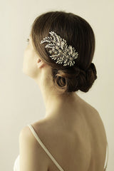 glamourous Alloy Imitation Pearls Special Occasion Combs-Barrettes Headpiece with Rhinestone