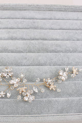 Glamourous Alloy Imitation Pearls Special Occasion&Party Hairpins Headpiece with Crystal Rhinestone