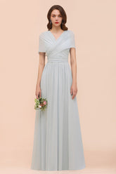 Gorgeous Ruffle Convertible Mist Chiffon Bridesmaid dresses