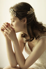 Lovely Alloy&Rhinestone Party Combs-Barrettes Headpiece with Imitation Pearls