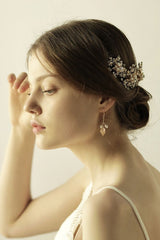 Luxury glamourous Alloy&Rhinestone Special Occasion &Wedding Headbands Headpiece with Imitation Pearls