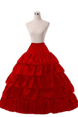 Scalloped Edge Cute Taffeta Ball Gown Party Petticoats