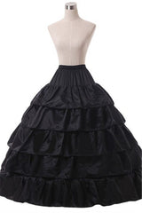 Scalloped Edge Cute Taffeta Ball Gown Party Petticoats