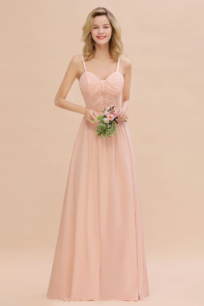 Sweetheart chiffon bridesmaid dress cheap