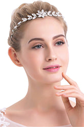 Special Occasion Flower Alloy&Rhinestone Hairpins Headpiece