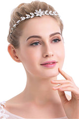 Special Occasion Flower Alloy&Rhinestone Hairpins Headpiece