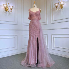 Gorgeous Off the Shoulder Champagne Bead Embroidery Princess Formal Dress
