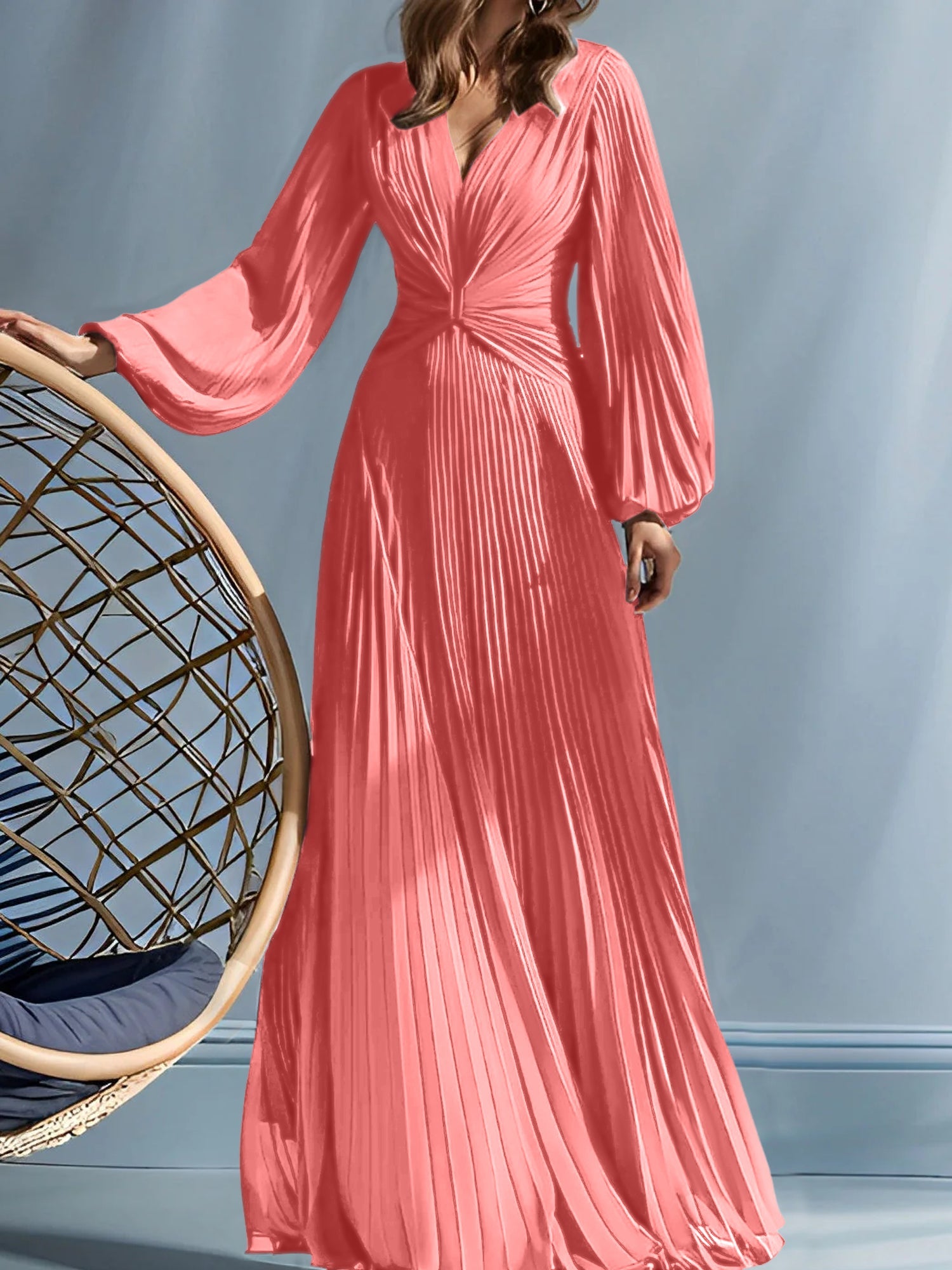 A Line Princess V Neck Mother Of The Bride Dresses With Ruched
