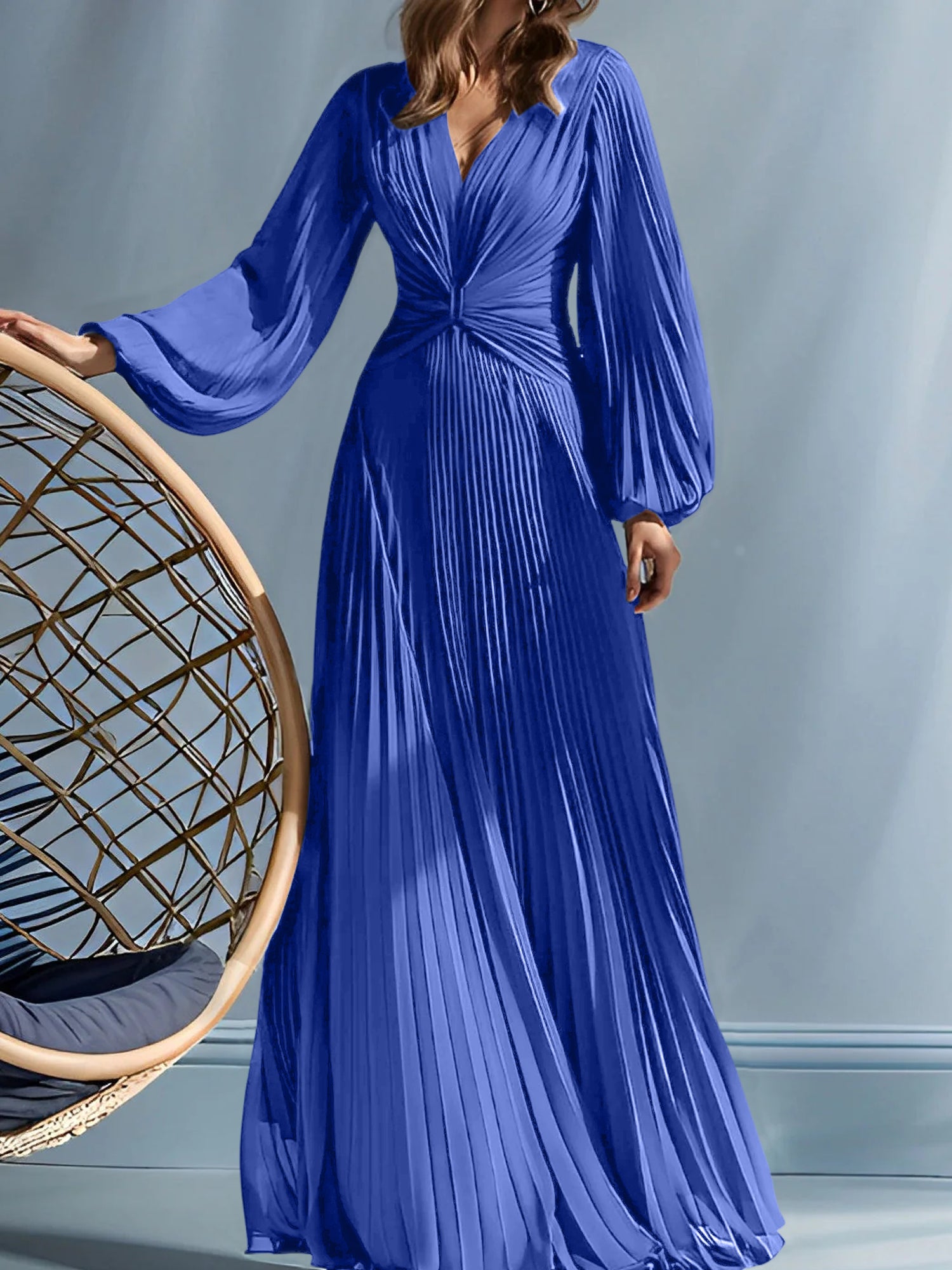 A Line Princess V Neck Mother Of The Bride Dresses With Ruched