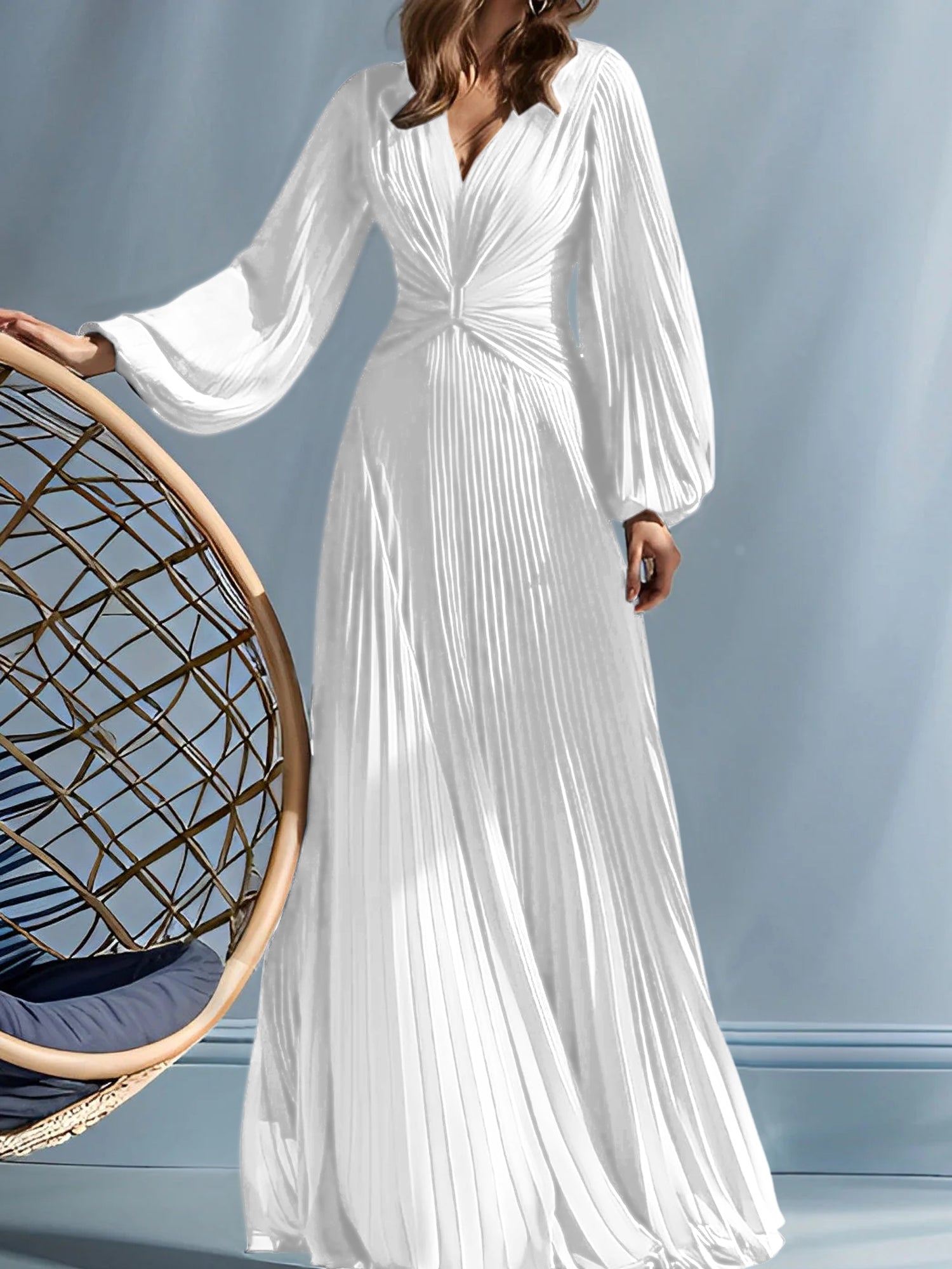 A Line Princess V Neck Mother Of The Bride Dresses With Ruched