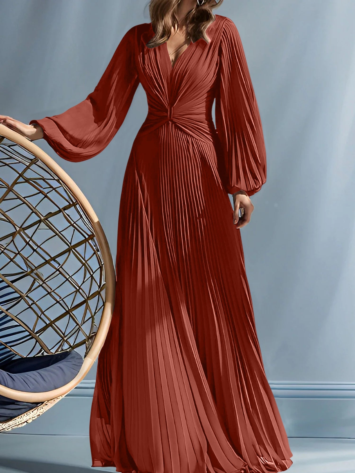 A Line Princess V Neck Mother Of The Bride Dresses With Ruched