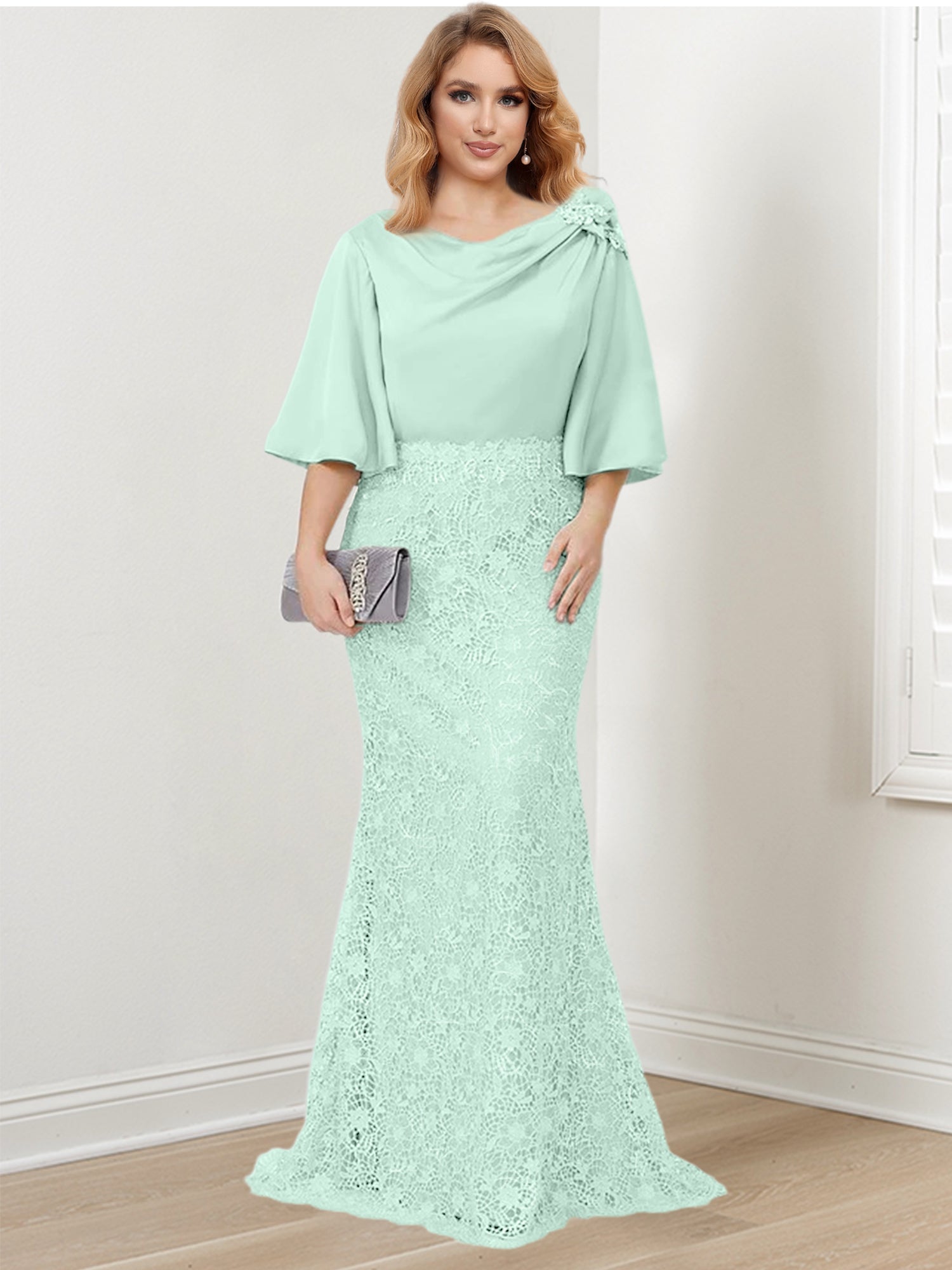 Trumpet Mermaid Mother Of The Bride Dresses With Applique