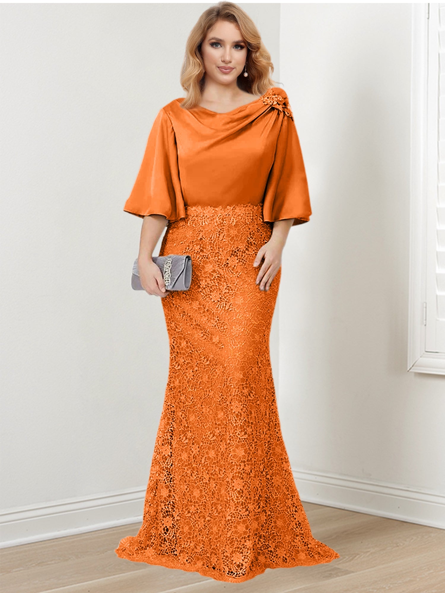 Trumpet Mermaid Mother Of The Bride Dresses With Applique