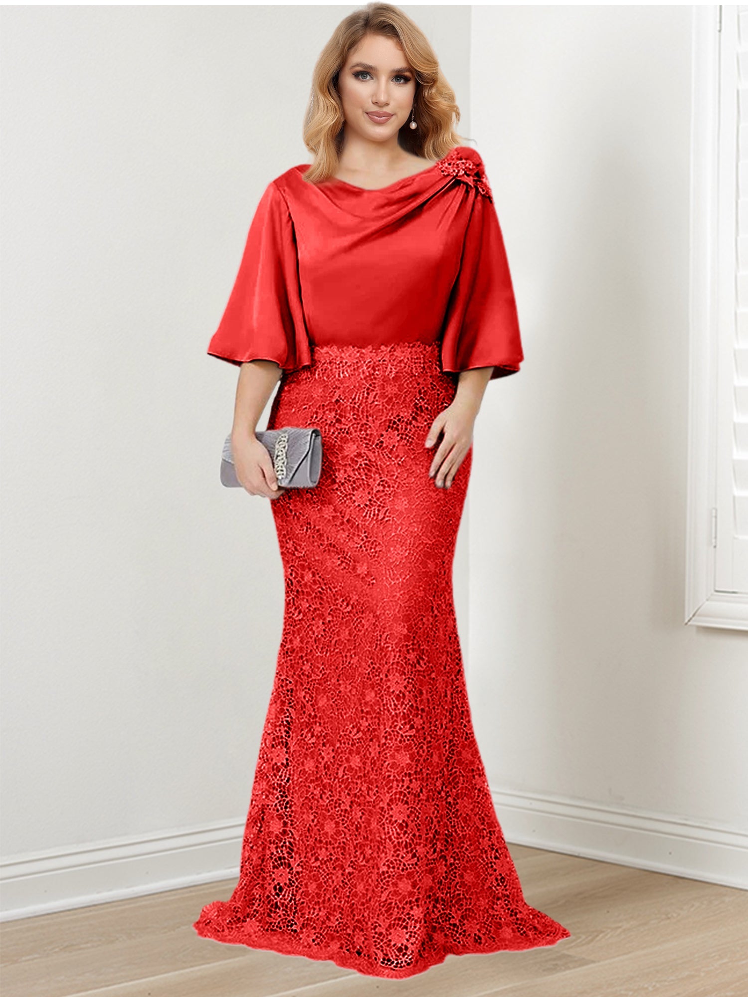 Trumpet Mermaid Mother Of The Bride Dresses With Applique
