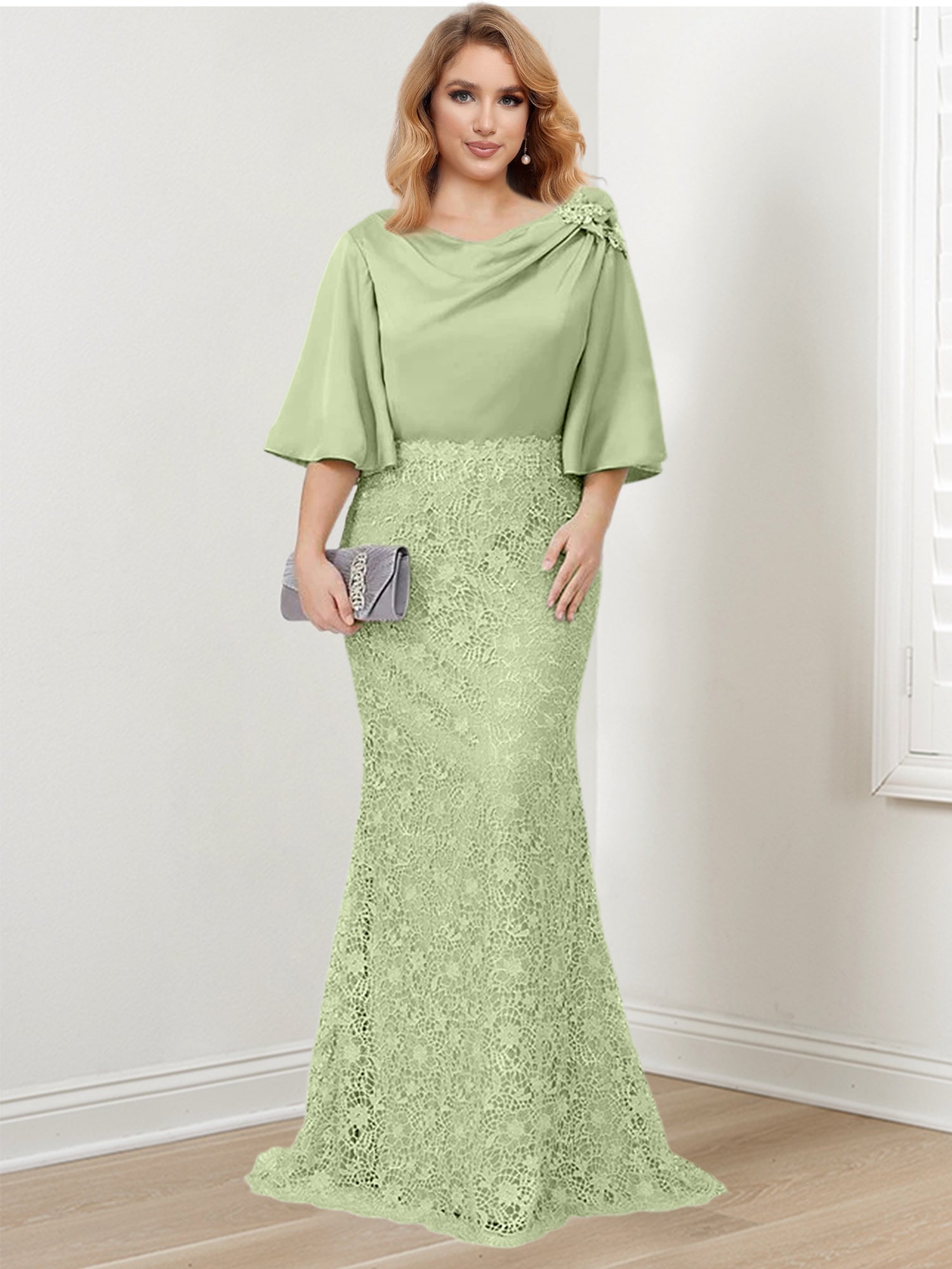 Trumpet Mermaid Mother Of The Bride Dresses With Applique