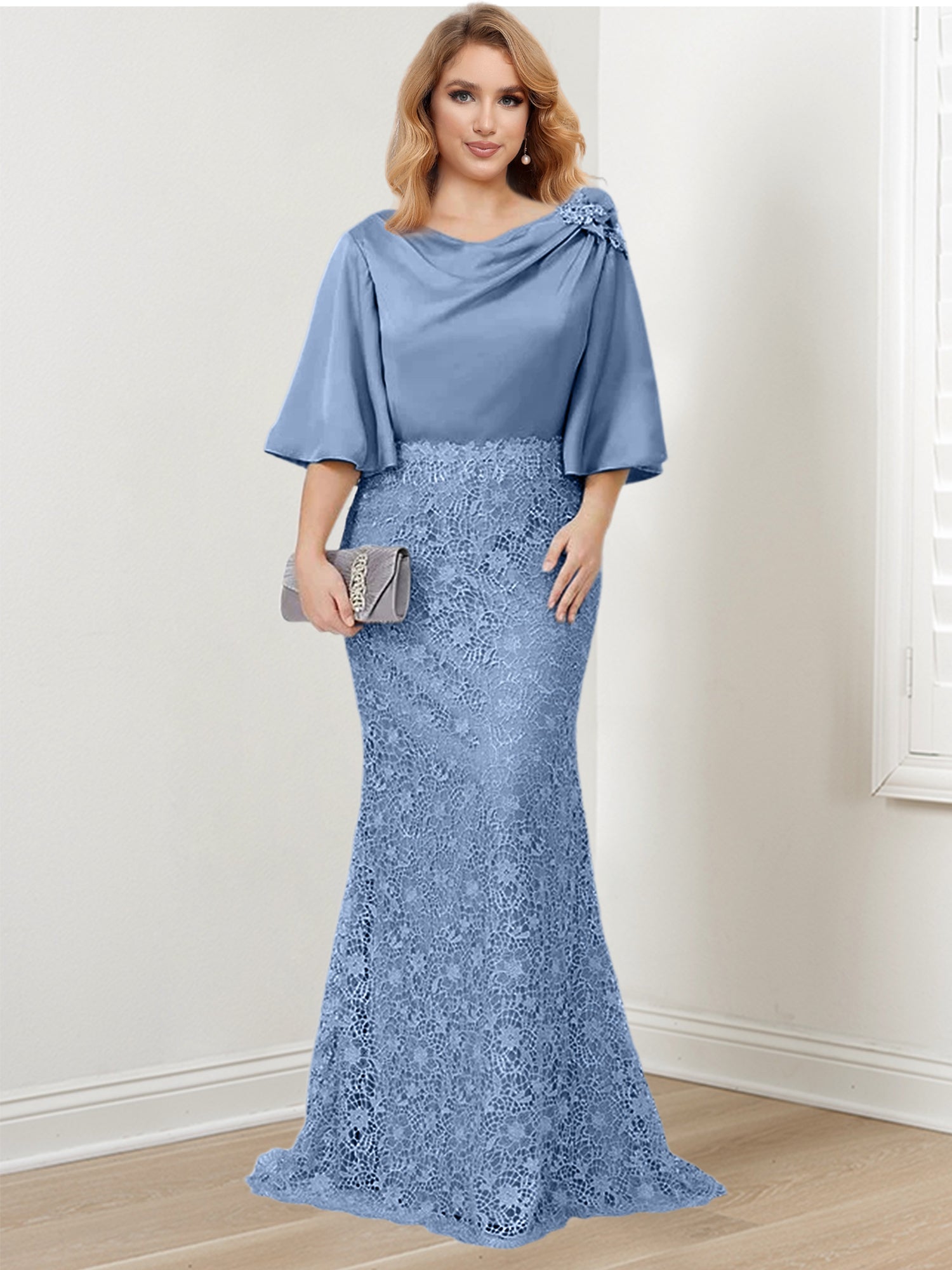 Trumpet Mermaid Mother Of The Bride Dresses With Applique