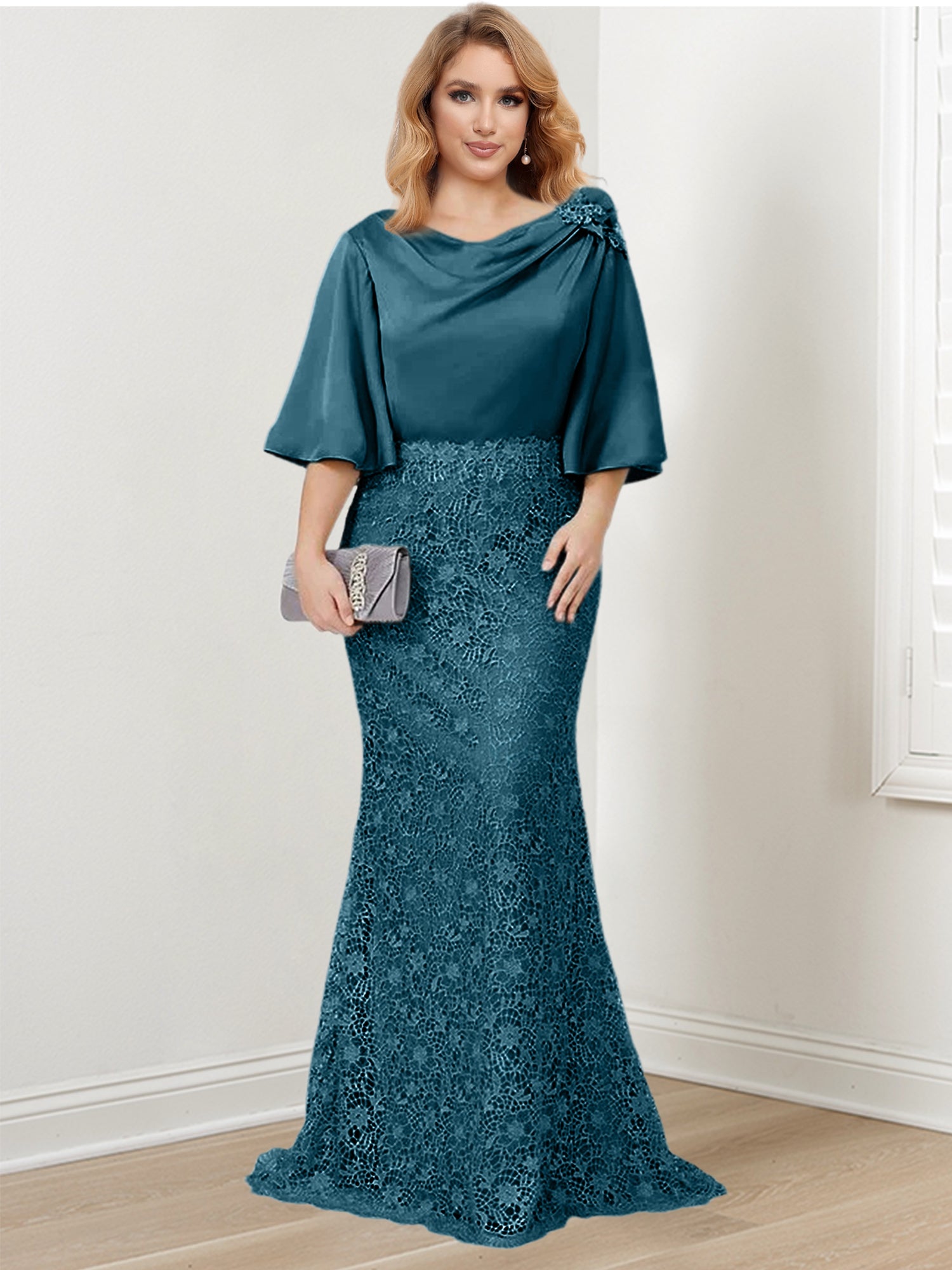 Trumpet Mermaid Mother Of The Bride Dresses With Applique