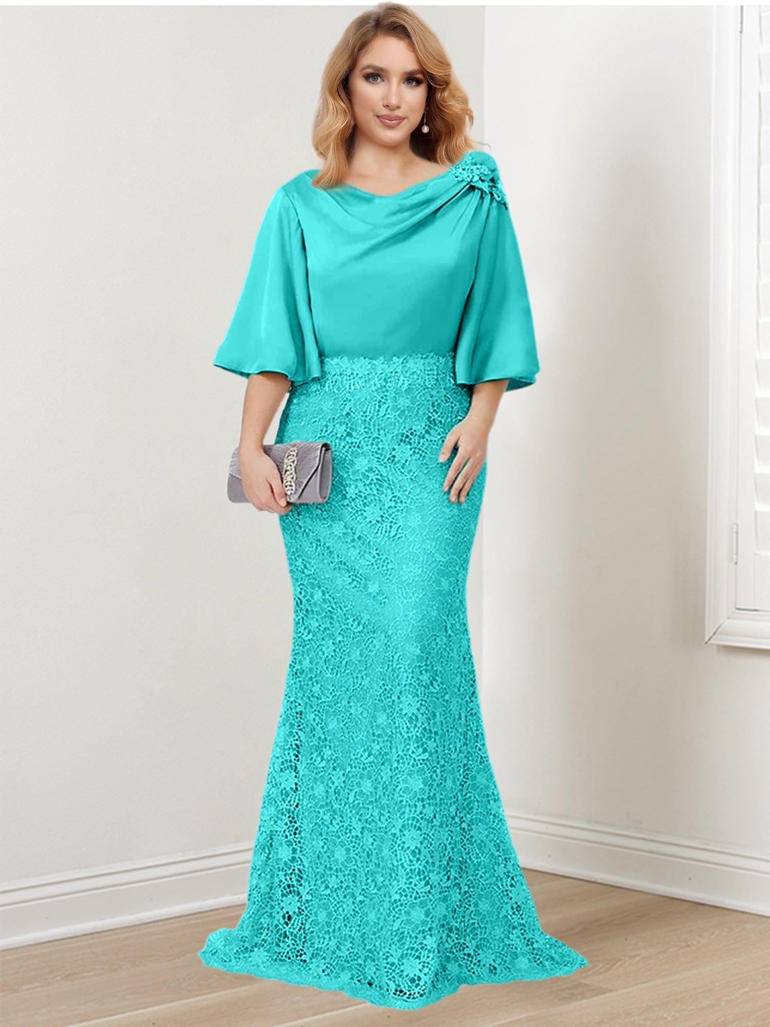 Trumpet Mermaid Mother Of The Bride Dresses With Applique