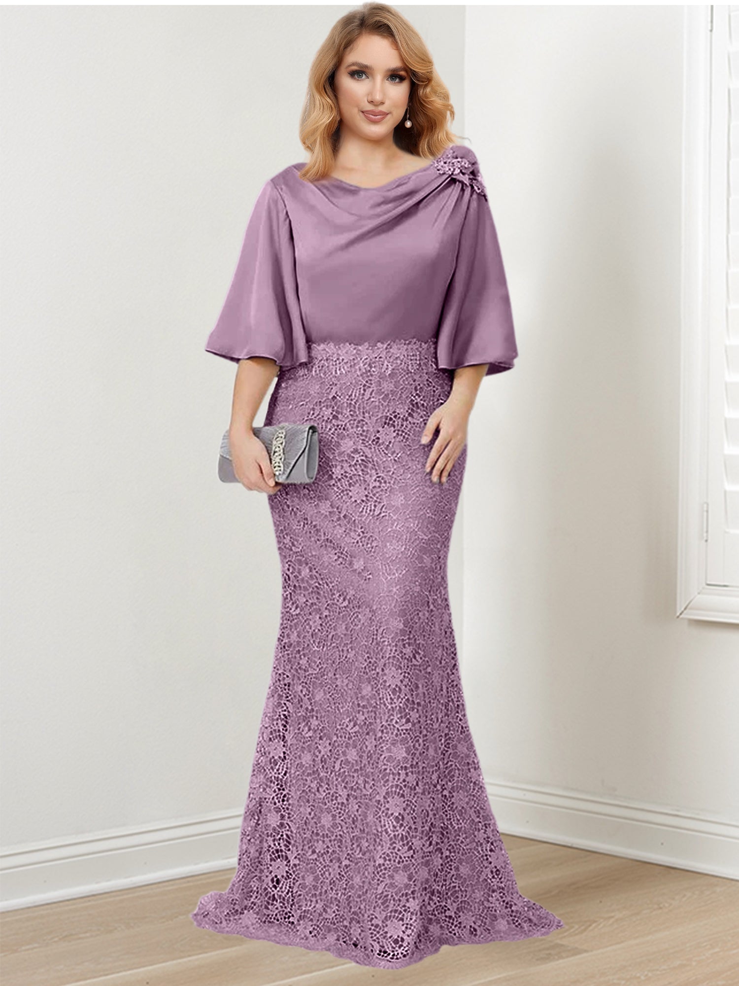 Trumpet Mermaid Mother Of The Bride Dresses With Applique
