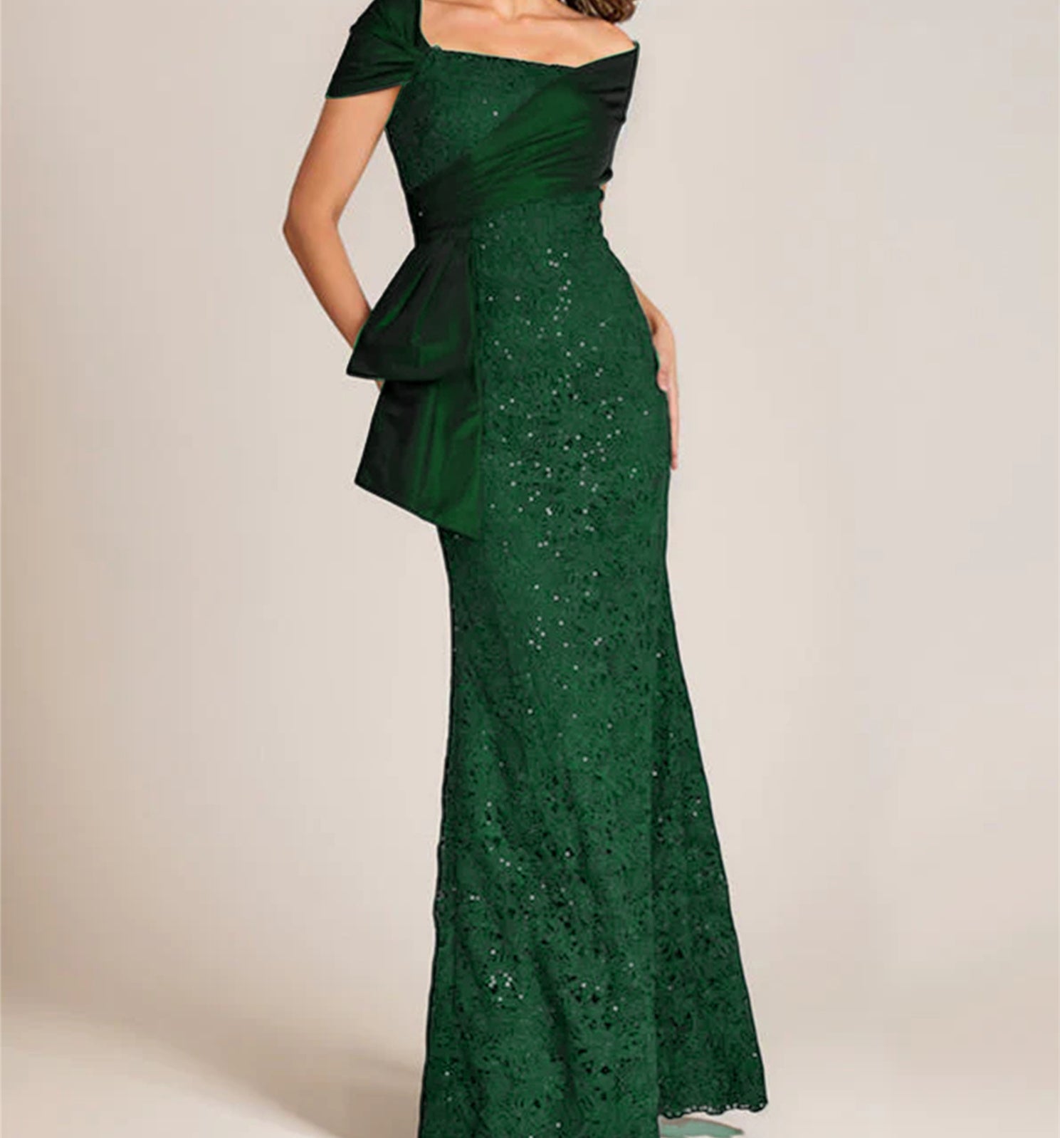 Trumpet Mermaid Off The Shoulder Lace Mother Of The Bride Dresses With Applique Beading