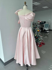 A Line Princess Off The Shoulder Sleeveless Ankle Length Plus Size Mother Of The Bride Dresses With Bow S