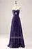 Gorgeous Fuchsia Strapless Cut Out Draped Pleated Formal Dress
