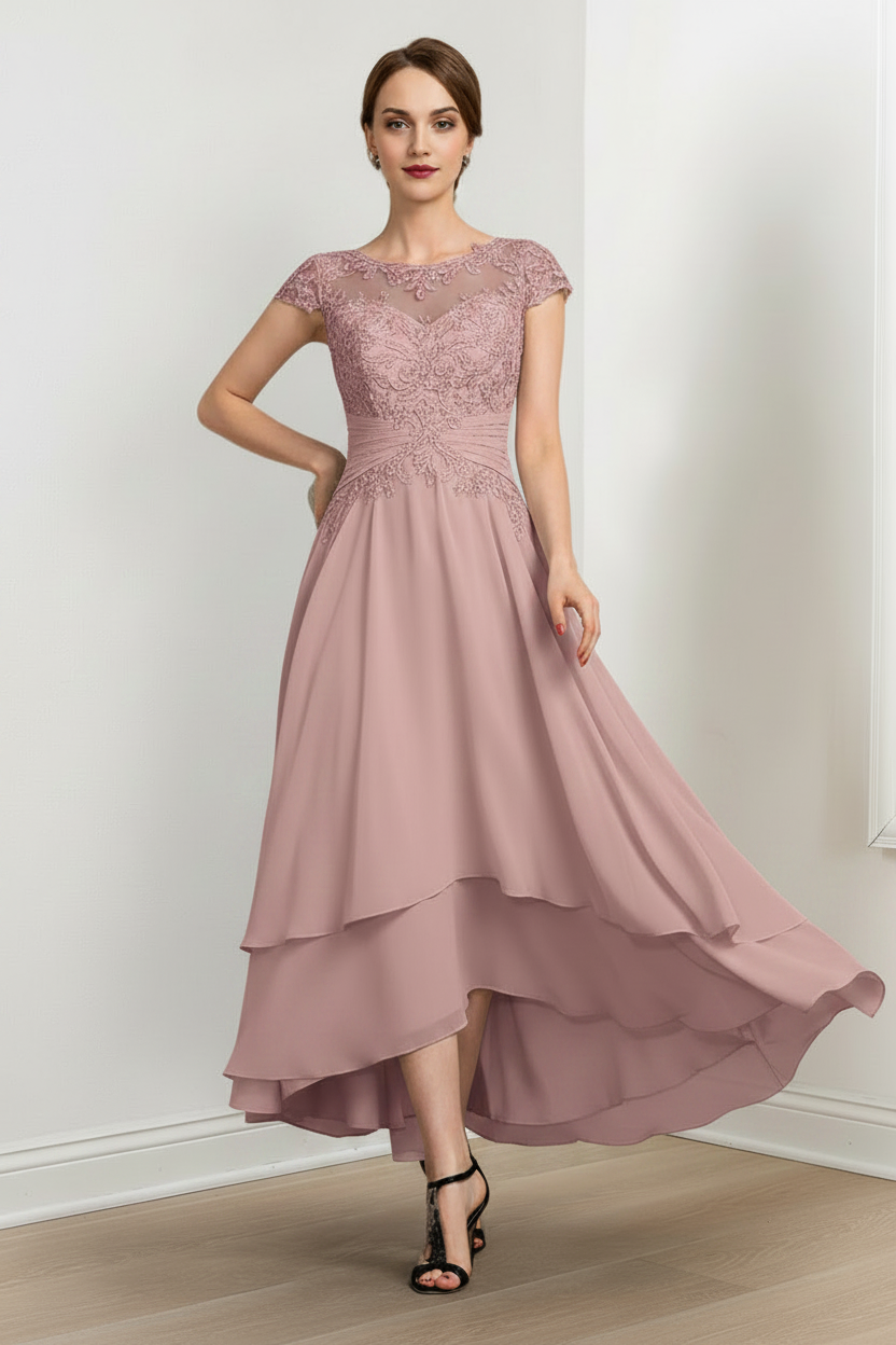 A-Line/Princess Mother of the Bride Dresses with Applique