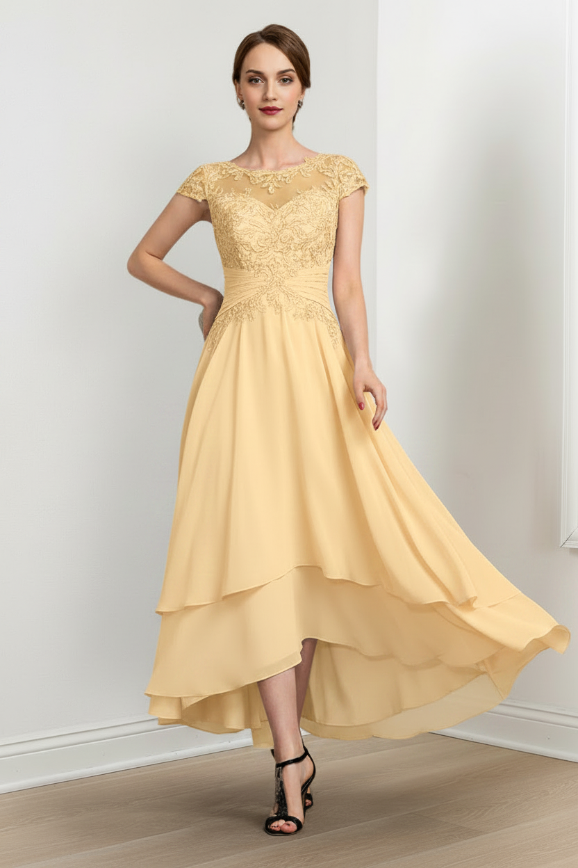 A-Line/Princess Mother of the Bride Dresses with Applique
