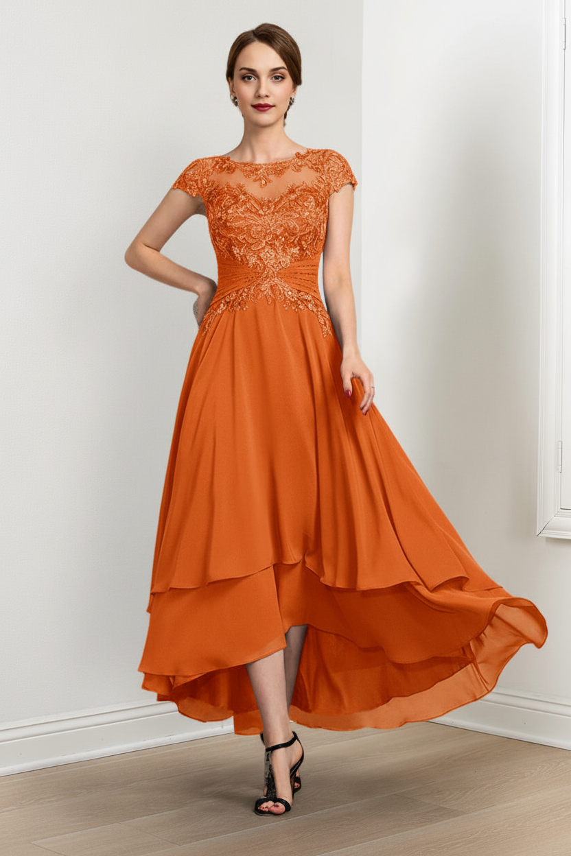 A-Line/Princess Mother of the Bride Dresses with Applique