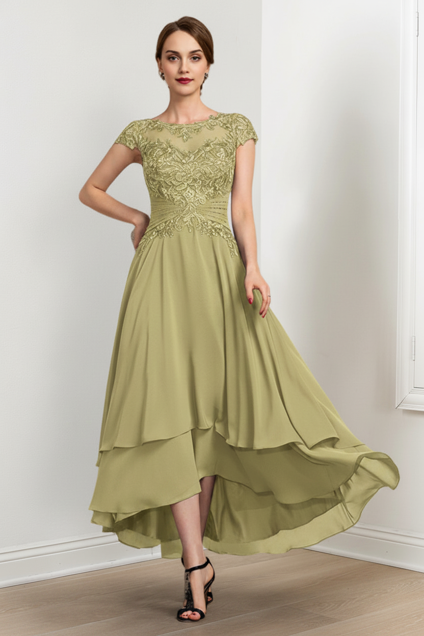 A-Line/Princess Mother of the Bride Dresses with Applique